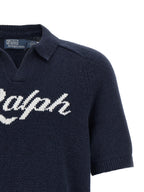 Polo Ralph Lauren Blue Linen Cardigan Polo Ralph Lauren