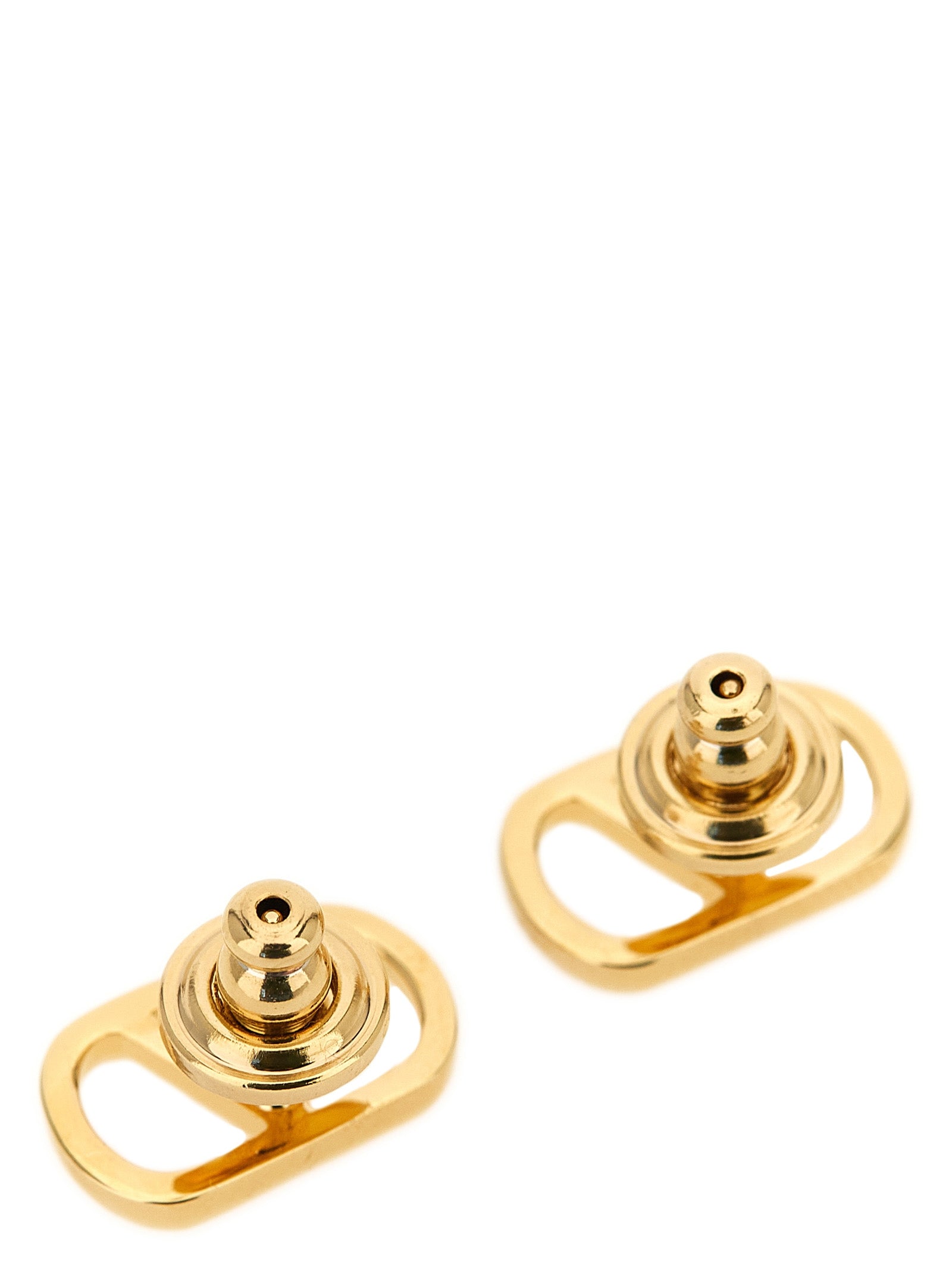 Valentino Garavani Gold Brass Earrings Valentino Garavani