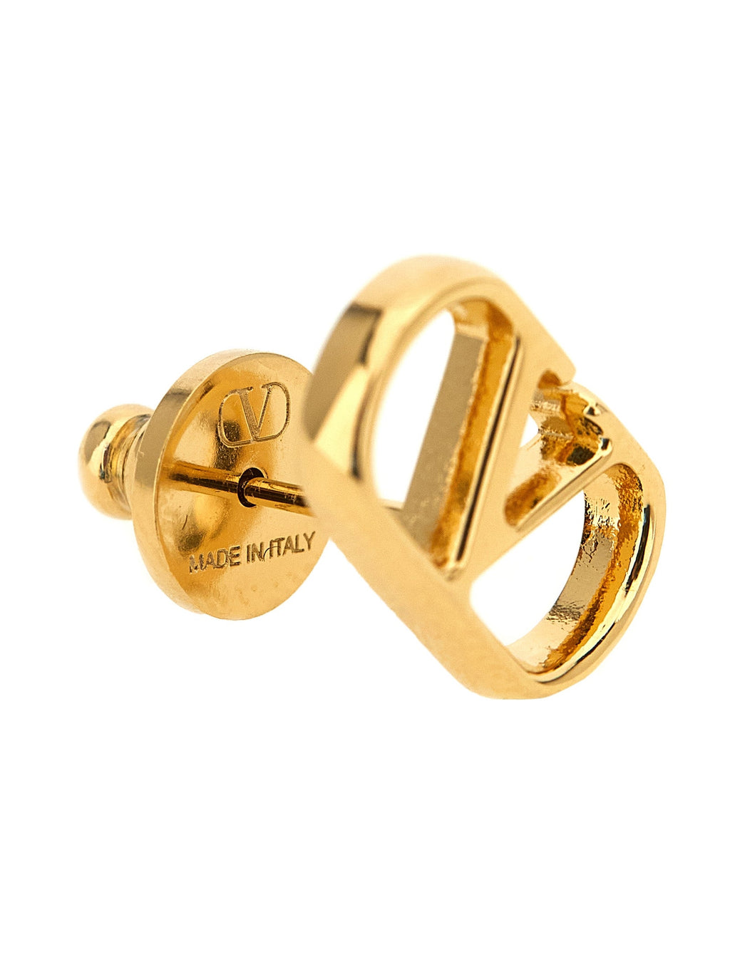 Valentino Garavani Gold Brass Earrings Valentino Garavani