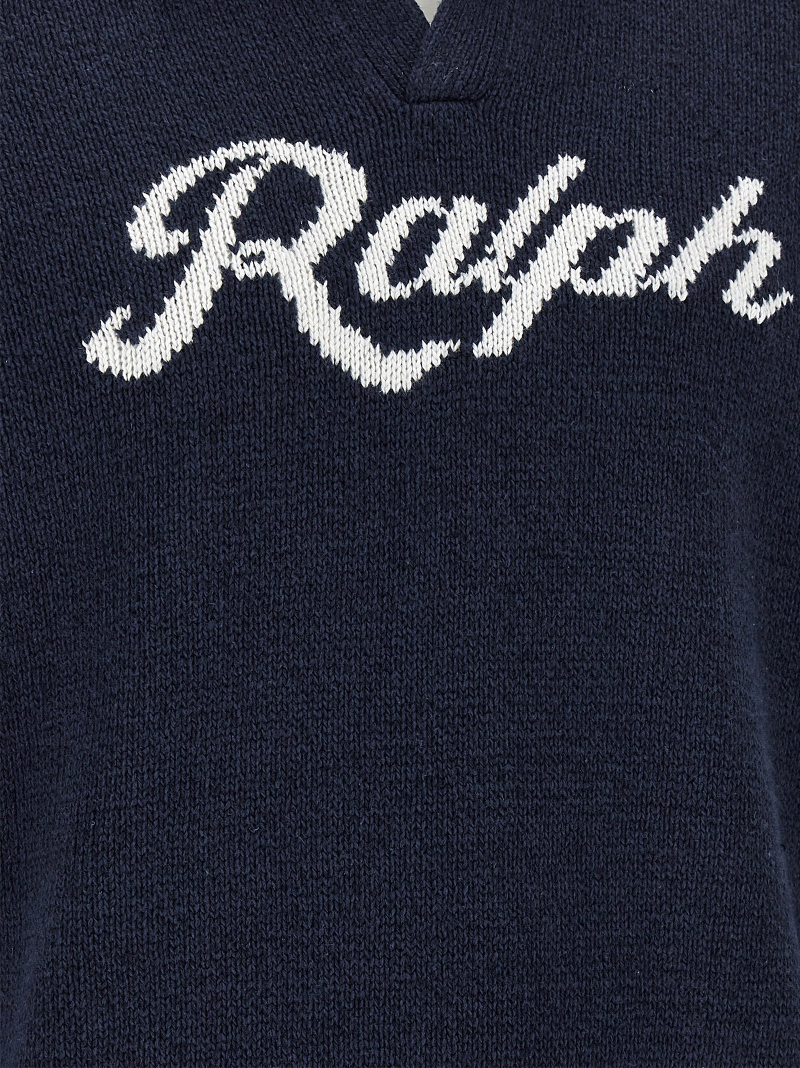 Polo Ralph Lauren Blue Linen Cardigan Polo Ralph Lauren