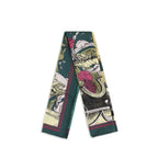 Burberry Bicolor Silk Scarf Burberry