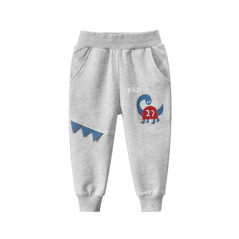 Veloria Boy's Dinosaur Sweatpants Trousers - VELORIA - Thread of Generations