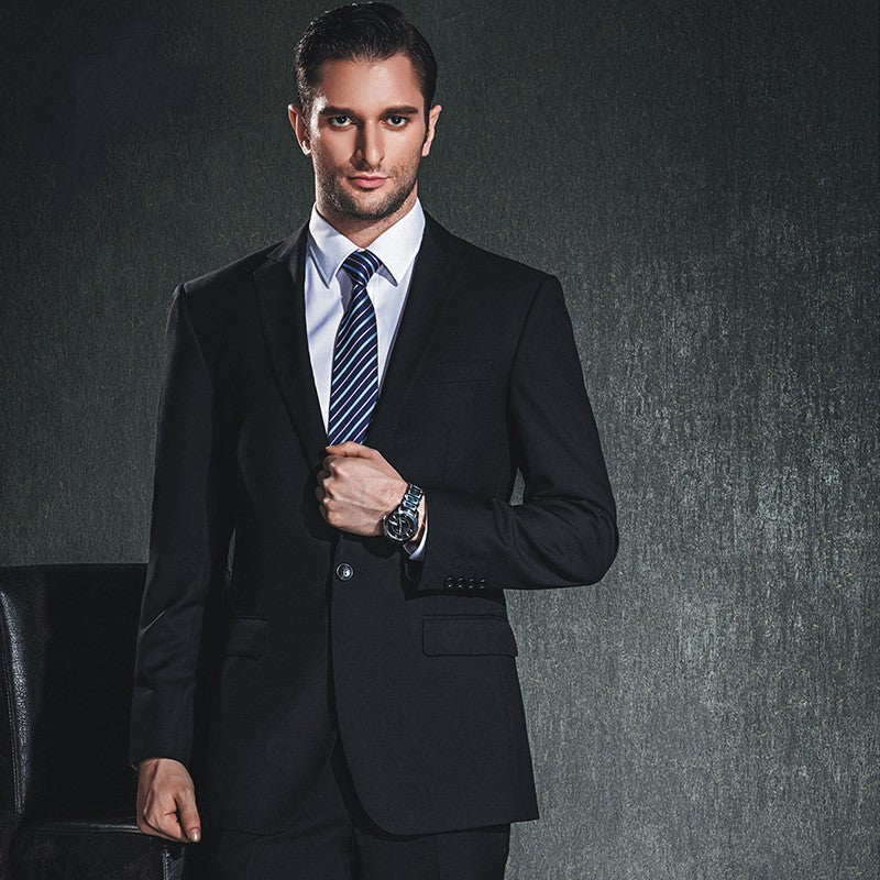 Men's new casual suits Korean Slim Youth Business England LittleYogaSocks
