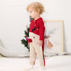 Children's Christmas knitted sweater LittleYogaSocks