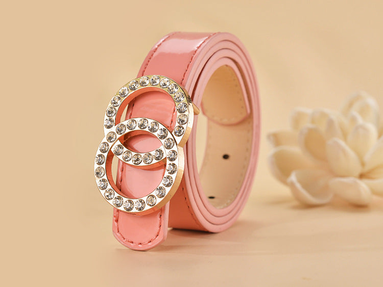 Primary School Children's Leather Belt LittleYogaSocks