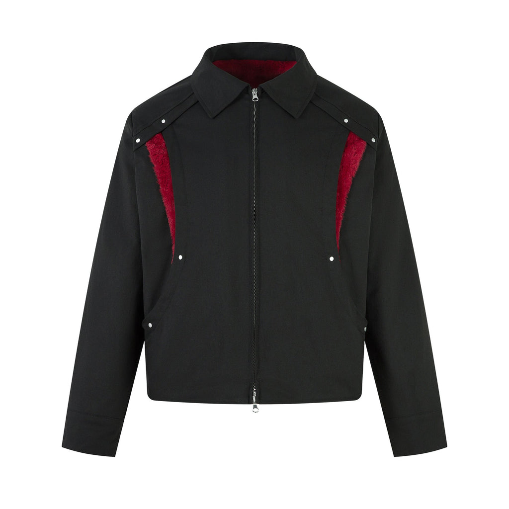 Imitation rabbit fur jacket for men eprolo
