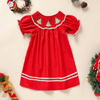 Princess-Style Toddler Dress for Holiday Celebrations VELORIA - Thread of Generations