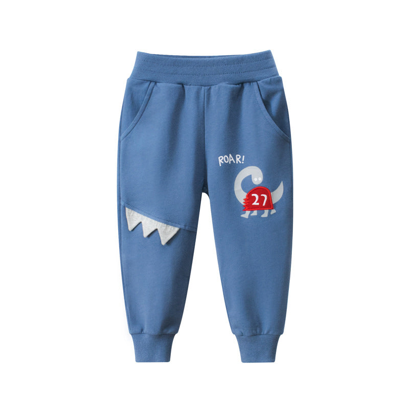 Veloria Boy's Dinosaur Sweatpants Trousers - VELORIA - Thread of Generations