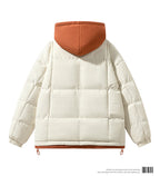 Fake two piece cotton jacket for both men and women, winter trend loose and thick casual cotton jacket for couples, cotton jacke eprolo