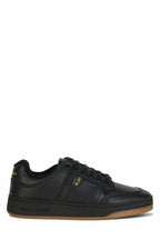 Saint Laurent Black Calf Leather Low Top Sneakers Saint Laurent