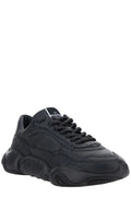Valentino Black Calf Leather Garavani Sneakers Valentino