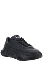 Valentino Black Calf Leather Garavani Sneakers Valentino