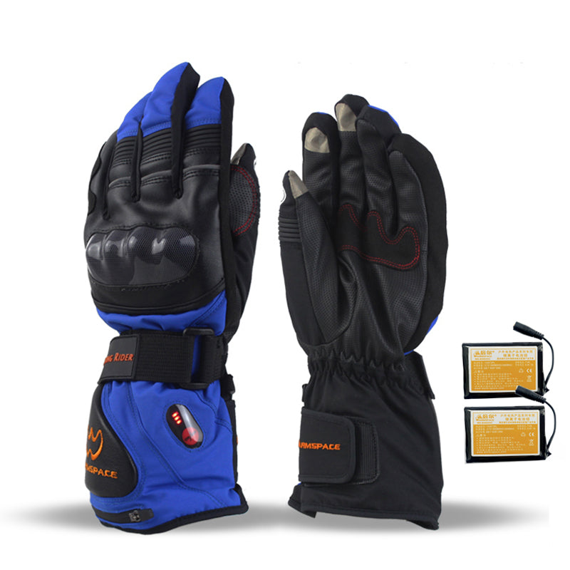Electric Heating Windproof Outdoor Charging Waterproof For Motorcycle Racing Touch Screen Off Gloves LittleYogaSocks