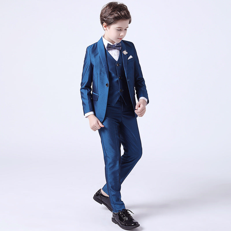 Boy's Suit Two Pieces Performance Dress LittleYogaSocks