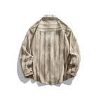 Buckled long sleeved striped shirt for men and women eprolo