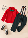 Boy's Costume One-year-old Small Suit Holiday Party Dress LittleYogaSocks