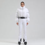 Veloria Winter Ski One-piece Female Windproof Thickening LittleYogaSocks