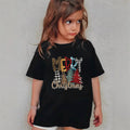 Combed Cotton New Christmas Children's Short Sleeve Girls' T-Shirt Kids Clothing Boys' Short Sleeve eprolo