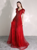 Women's High-end Minority Elegant Evening Dress Skirt Banquet VELORIA - Thread of Generations