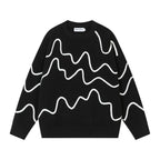 Color blocking line design sweater for men eprolo
