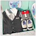 Gift Set Boxed Male Baby Clothes Gift Package 0-March LittleYogaSocks