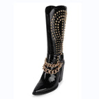 Veloria Punk Western Cowboy Boots for Women