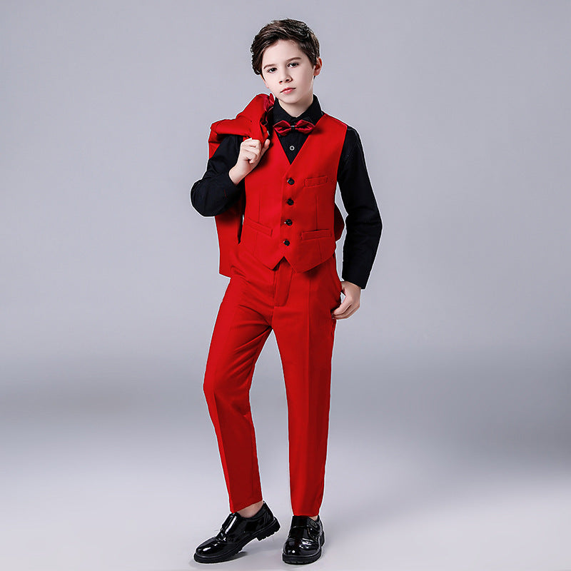 Luxury Boy's Dress Suit Children's Small Suit LittleYogaSocks
