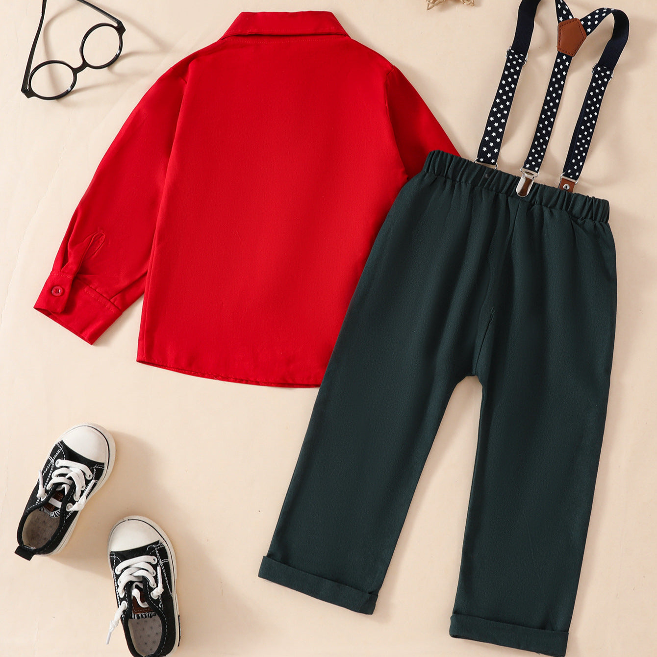 Boy's Costume One-year-old Small Suit Holiday Party Dress LittleYogaSocks