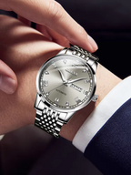 Men's Watch Men's Mechanical Watch Fully Automatic Simple Wind Waterproof Night Light Watch eprolo