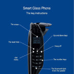 Bluetooth Smart phone camera glasses Wearable dial call Digital camera video record smart glasses G5 eprolo