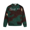 Camouflage tassel sweater with warm and velvet knit sweater for men eprolo