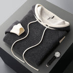 Knitted Hooded Pullover Sweater Coat LittleYogaSocks