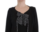BENCIVENGA Black Stretch Sheath Dress & Sweater Set BENCIVENGA