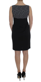 BENCIVENGA Black Stretch Sheath Dress & Sweater Set BENCIVENGA