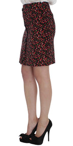 BENCIVENGA Black Multicolor Floral Suit BENCIVENGA