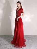 Women's High-end Minority Elegant Evening Dress Skirt Banquet VELORIA - Thread of Generations