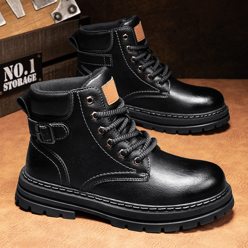 Martin boots autumn and winter retro high top men's workwear boots eprolo