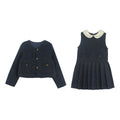 New Girls' Dress Short Coat Two-piece Set For Women LittleYogaSocks