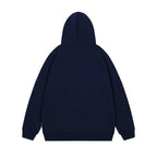 Checkered embroidery hooded sweatshirt for men and women eprolo