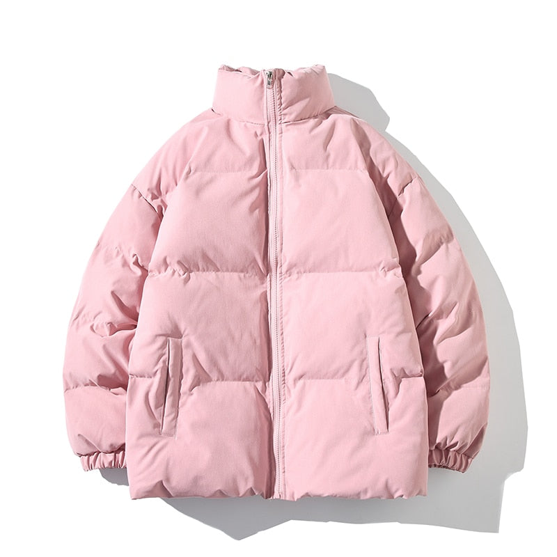 Winter Jacket Men Parkas Thicken Warm Coat Mens Stand Collar Jackets Solid Color Parka Coat eprolo