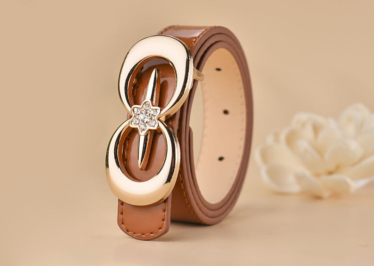 Primary School Children's Leather Belt LittleYogaSocks