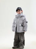 Children's White Duck Down Warm Coat Winter Boys' New LittleYogaSocks