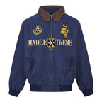 Vintage Street Style Detroit Embroidered Jacket for Men eprolo