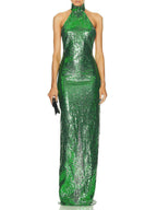 Veloria's Colorful Charm: Women's High-Waisted Dress eprolo