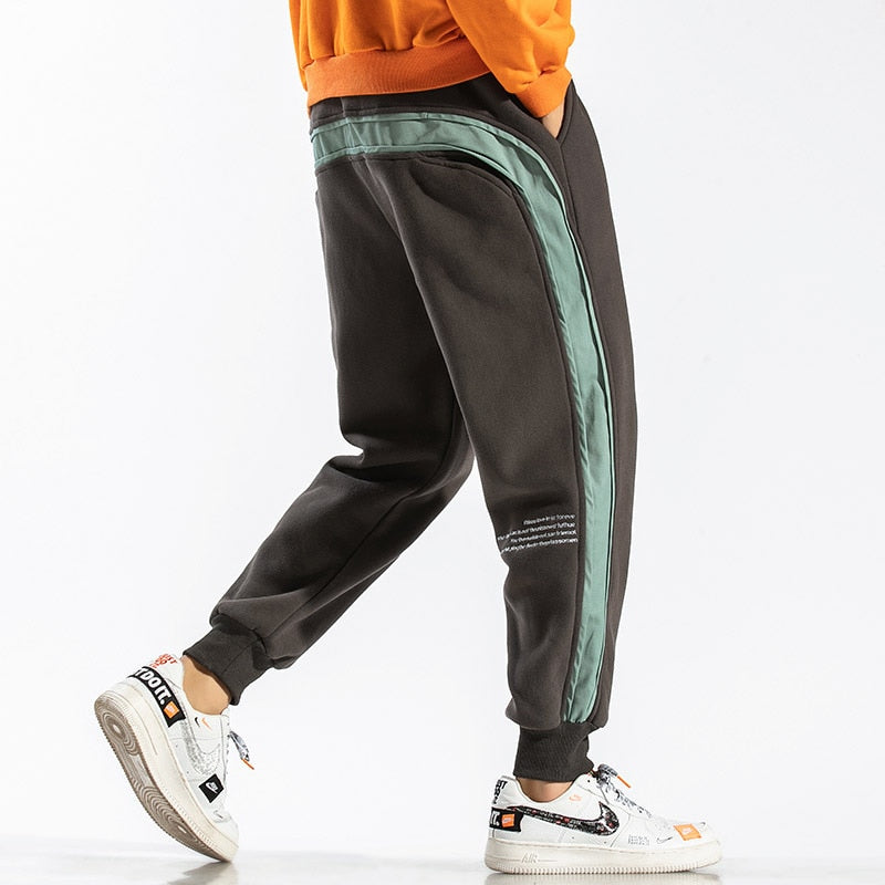 Side Striped Sweatpants Men Brand New Jogger Pants Men Fashion Streetwear Hip Hop Trousers Male Loose Fit Harem Pants eprolo