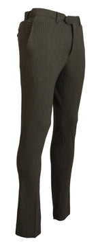 BENCIVENGA Multicolor Striped Pure Cotton Men Pants BENCIVENGA