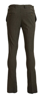 BENCIVENGA Multicolor Striped Pure Cotton Men Pants BENCIVENGA