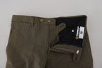 BENCIVENGA Multicolor Striped Pure Cotton Men Pants BENCIVENGA