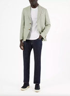 Jacob Cohen Blue Cotton Men Jeans with Straight Leg Cut Jacob Cohen