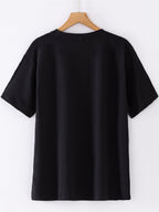 Combed Cotton New Christmas Children's Short Sleeve Girls' T-Shirt Kids Clothing Boys' Short Sleeve eprolo